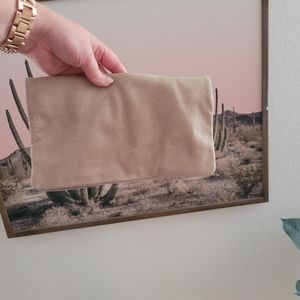 Amme Taylor Evening Clutch, Nude